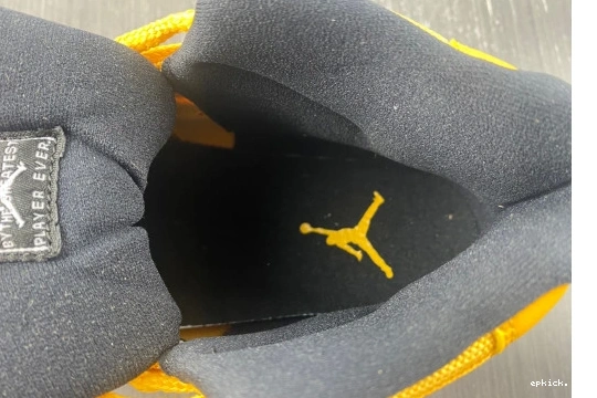 Cheap EP Jordan 11 yellow and Air AJ11 black 0507